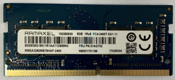 Оперативная память 8Gb Ramaxel RMSA3260MB78HAF DDR4 2400 SODIMM