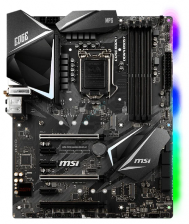 Материнская плата MSI MPG Z390 GAMING EDGE AC LGA1151 v2 ATX — HTPC-Home.ru