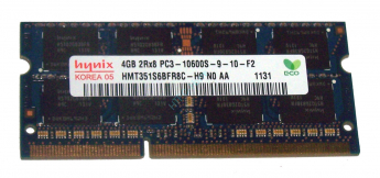 Оперативная память 4Gb Hynix HMT351S6BFR8C-H9 DDR3 1333 SO-DIMM 16chip