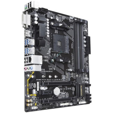 AM4 GIGABYTE GA-A320-DS3 V1.1 (RTL) AM4 &lt; A320 &gt; ATX  — HTPC-Home.ru