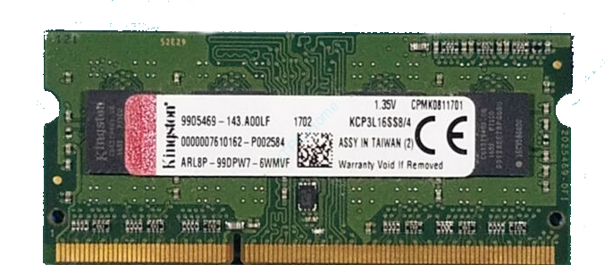Оперативная память 4Gb Kingston KCP3L16SS8/4 DDR3L 1600 SODIMM  фото 1 — HTPC-Home.ru