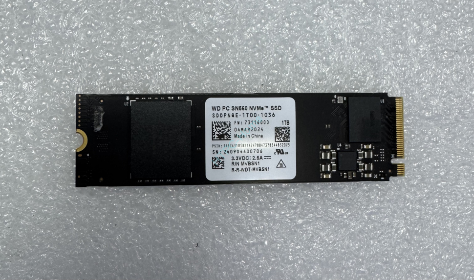 SSD 1Tb WD SN560 SDDPNQE-1T00-1036 PCI-E M.2 2280  фото 1 — HTPC-Home.ru