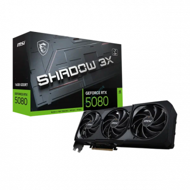 Видеокарта MSI GeForce RTX 5080 16G SHADOW 3X — HTPC-Home.ru