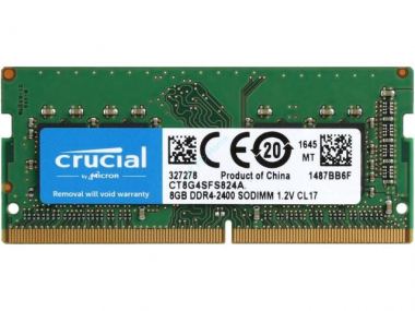 Оперативная память 8GB Crucial  CT8G4SFS824A DDR4 2400 SO-DIMM — HTPC-Home.ru