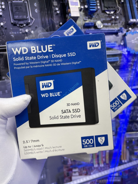 500Gb SATA WD Blue WDS500G2B0A 2.5 4 400 HTPC Home.ru