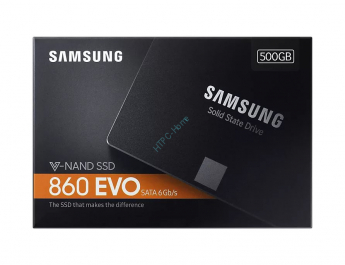 Твердотельный накопитель 500Gb Samsung 860 EVO MZ-76E500BW 2.5"
