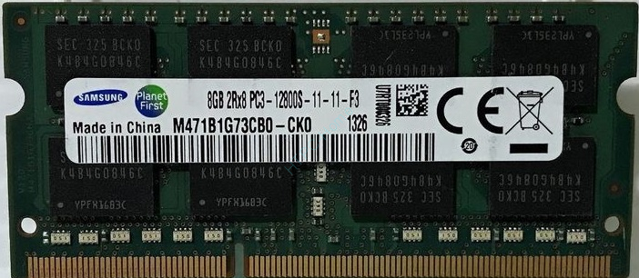Оперативная память 8Gb Samsung M471B1G73CB0-CK0 DDR3 1600 SODIMM фото 1 — HTPC-Home.ru