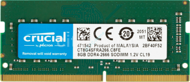 Оперативная память 8GB Crucial CT8G4SFRA2666.C8FE DDR4 2666 SO-DIMM  &mdash; HTPC-Home.ru
