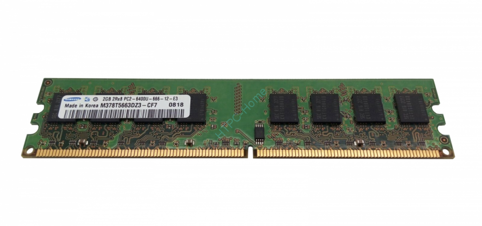 Оперативная память 2Gb Samsung M378T5663DZ3-CF7 DDR2 800 DIMM  фото 1 — HTPC-Home.ru