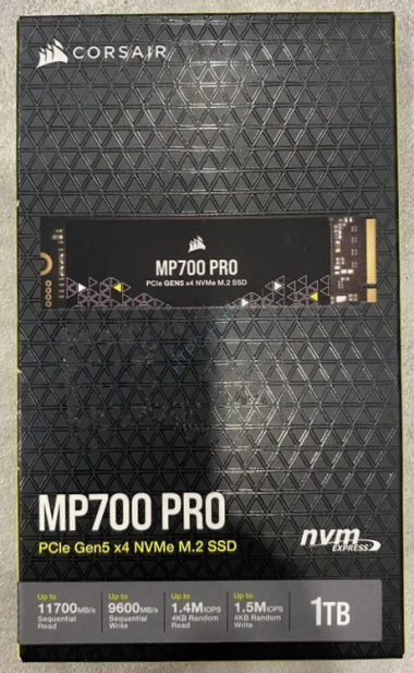 Твердотельный накопитель 1TB Corsair MP700 PRO PCIe 5.0 NVMe M.2 &mdash; HTPC-Home.ru
