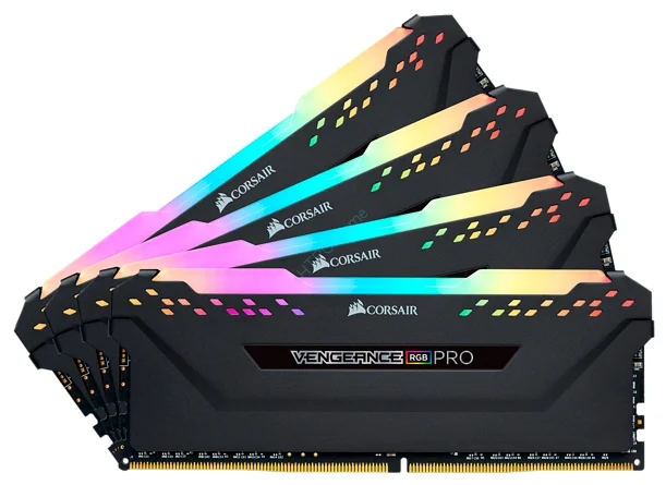 Оперативная память 16Gbx4 KIT Corsair Vengeance RGB PRO CMW64GX4M4C3466C16 DDR4 3466 DIMM фото 1 — HTPC-Home.ru