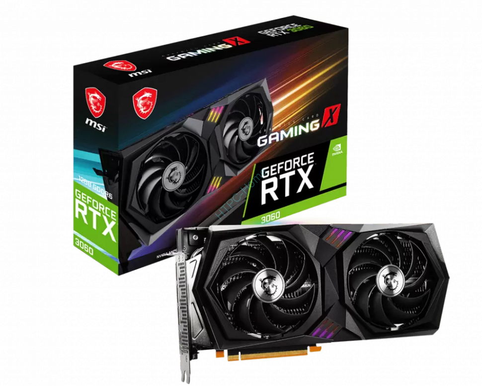 Видеокарта MSI (RTX 3060 GAMING X 12G) GeForce RTX 3060 12GB GAMING X фото 1 — HTPC-Home.ru