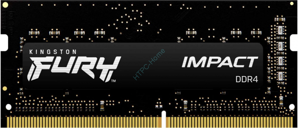 Оперативная память 16Gb Kingston FURY Impact KF426S16IB1/16 DDR4 2666 SO-DIMM  фото 1 — HTPC-Home.ru