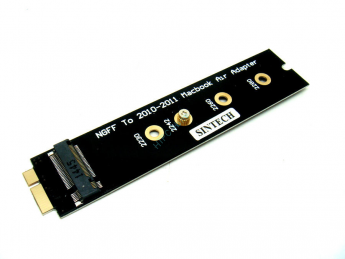 Переходник жесткого диска Sintech Electronic M.2 (NGFF) SSD as SSD 18 Pin of 2010-2011 MacBook AIR (ST-M2A2011)