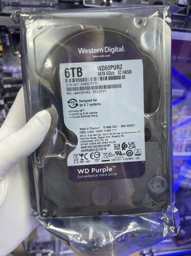 Жесткий диск 6TB Western Digital Purple WD60PURZ 3.5&quot; — HTPC-Home.ru