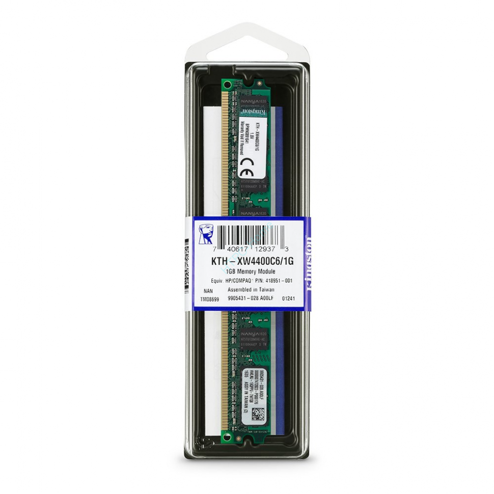 Оперативная память Kingston KTH-XW4400C6/1G DDR2 800 DIMM фото 1 — HTPC-Home.ru