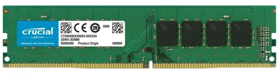 Оперативная память 16Gb Crucial CT16G4DFRA266 DDR4 2666 DIMM фото 1 — HTPC-Home.ru