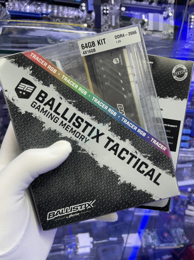 Оперативная память 16Gbx4 Crucial BLT4K16G4D26BFT4 Ballistix Tactical Tracer RGB DDR4 2666 МГц CL16 — HTPC-Home.ru