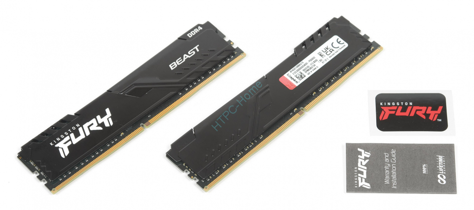 Оперативная память 8Gbx2 Kingston FURY Beast KF432C16BBK2/16 DDR4 3200 DIMM фото 1 — HTPC-Home.ru
