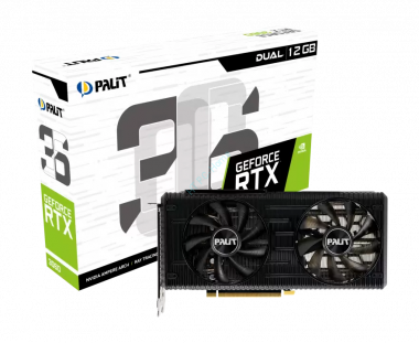 Видеокарта Palit (NE63060019K9-190AD) GeForce RTX 3060 12GB Dual LHR — HTPC-Home.ru