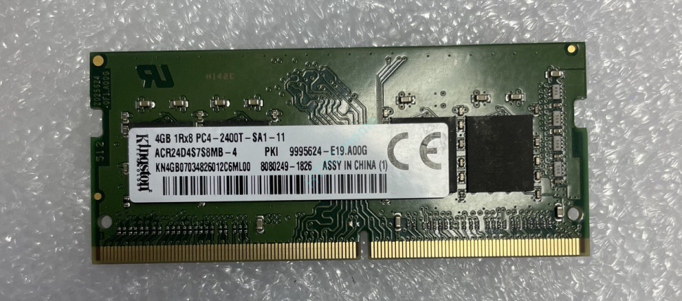 Оперативная память 4Gb Kingston ACR24D4S7S1MB-4 DDR4 2400 SODIMM CL17  фото 1 — HTPC-Home.ru