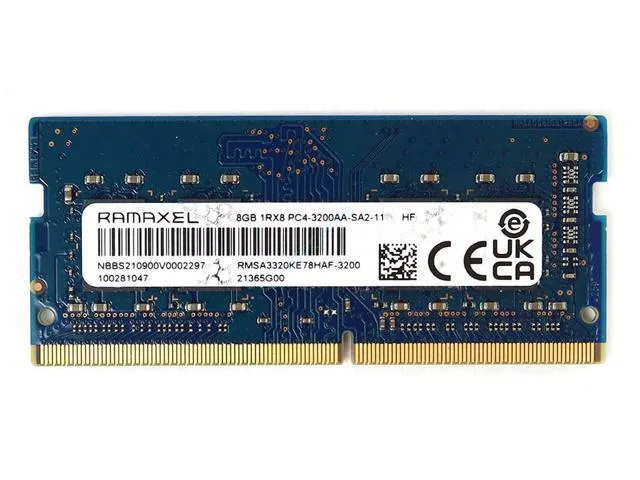 Оперативная память 8Gb Ramaxel RMSA3320KE78HAF-3200 DDR4 3200 SODIMM фото 1 &mdash; HTPC-Home.ru