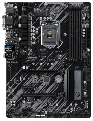 Материнская плата ASRock Z390 Phantom Gaming4 LGA1151 v2 — HTPC-Home.ru