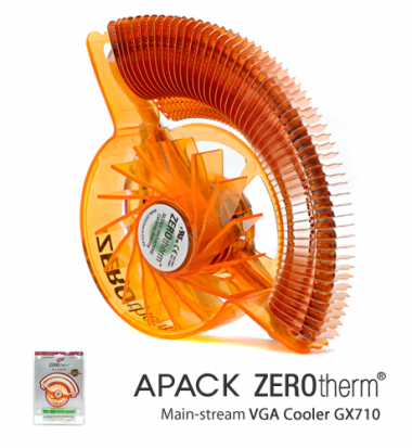 Охлаждение для видеокарт Apack   ZEROtherm  VGA Cooler  GX710  — HTPC-Home.ru