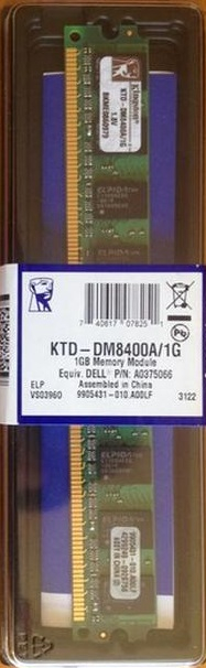 Оперативная память Kingston KTD-DM8400C6/1G DDR2 800 DIMM