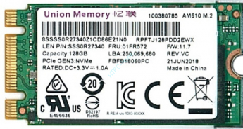 Твердотельный накопитель 256Gb UMIS AM610 RPFTJ256PDD2MWX PCI-e 2242