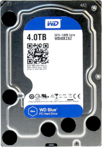 Жесткий диск 4Tb Western Digital Blue WD40EZAZ 3.5"