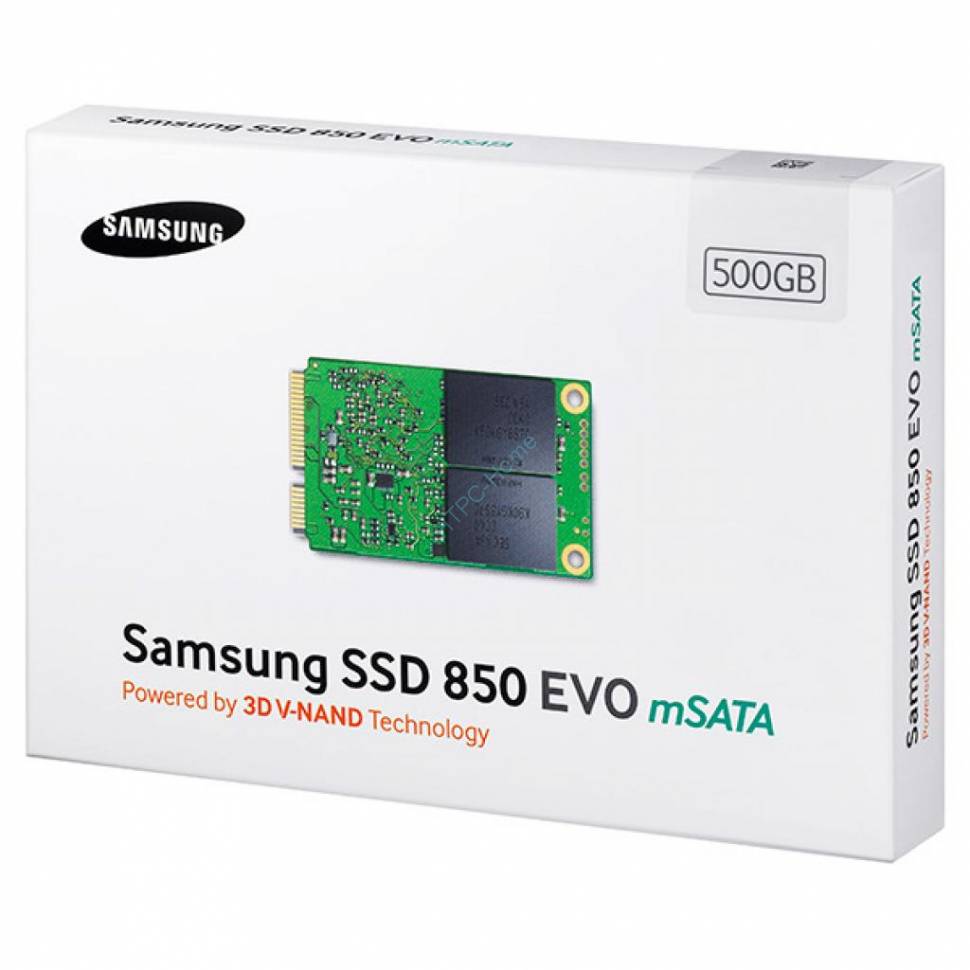 Твердотельный накопитель 500Gb mSATA Samsung 850 EVO mSATA MZ-M5E500BW  TLC фото 1 — HTPC-Home.ru