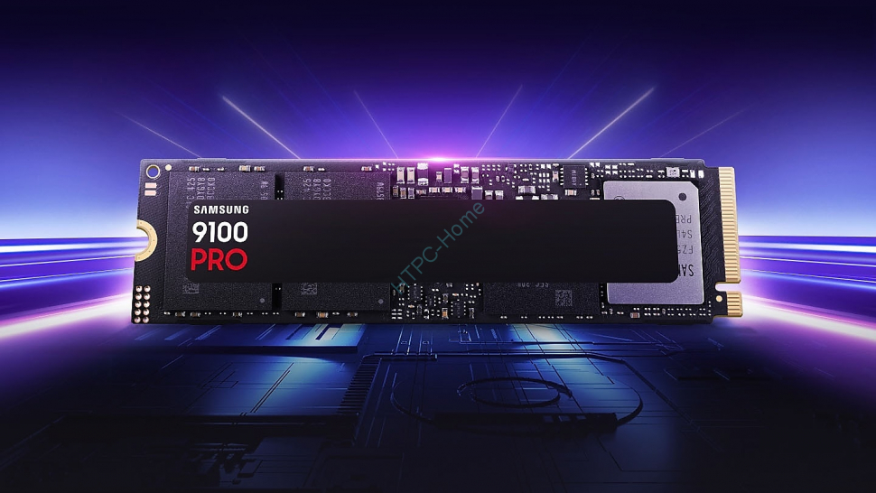 SSD накопитель Samsung 9100 Pro 1ТБ, M.2 2280, PCIe 5.0 x4, NVMe, M.2 [mz-vap1t0bw] фото 1 — HTPC-Home.ru