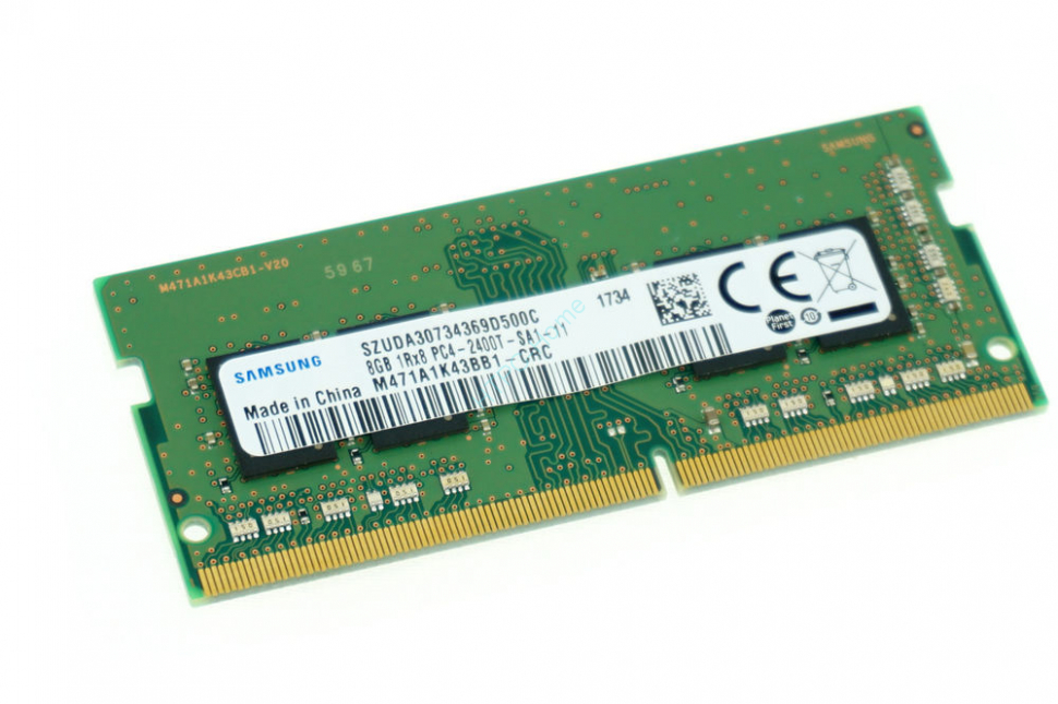 Оперативная память 8Gb Samsung M471A1K43BB1-CRC DDR4 2400 SODIMM ...