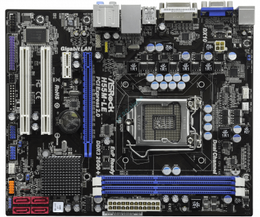 Материнская плата ASRock H55M-LE LGA1156 H55 MicroATX 2DDR3 — HTPC-Home.ru