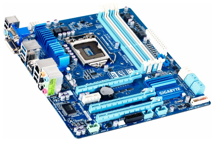 GIGABYTE GA-Z77MX-D3H / INTEL LGA1155 Z77 / uATX / фото 1 — HTPC-Home.ru