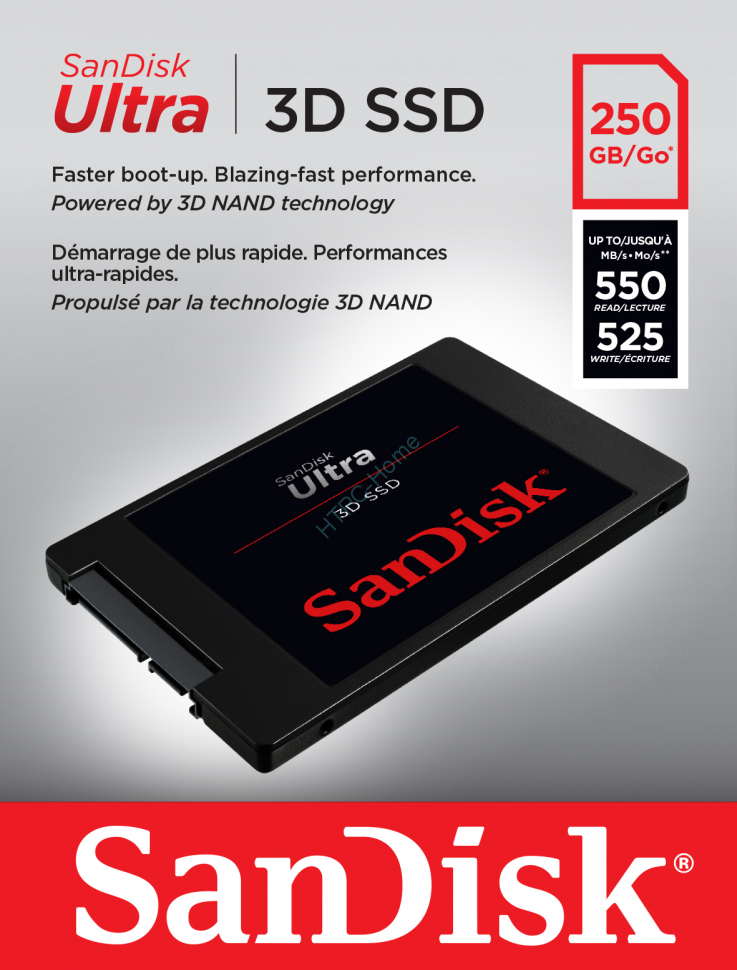 Твердотельный накопитель 250Gb SanDisk SDSSDH3-250G-G25 фото 1 — HTPC-Home.ru