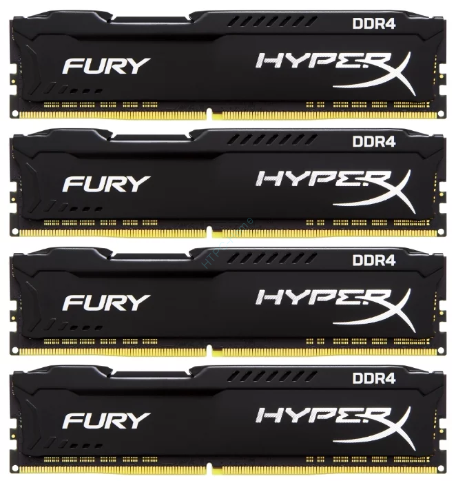 Оперативная память 8Gbх4 KIT HyperX HX424C15FB2K4/32 DDR4 2400 DIMM фото 1 — HTPC-Home.ru