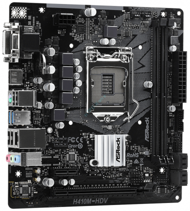 Материнская плата ASRock H470M-HDV MicroATX 2DDR4 — HTPC-Home.ru