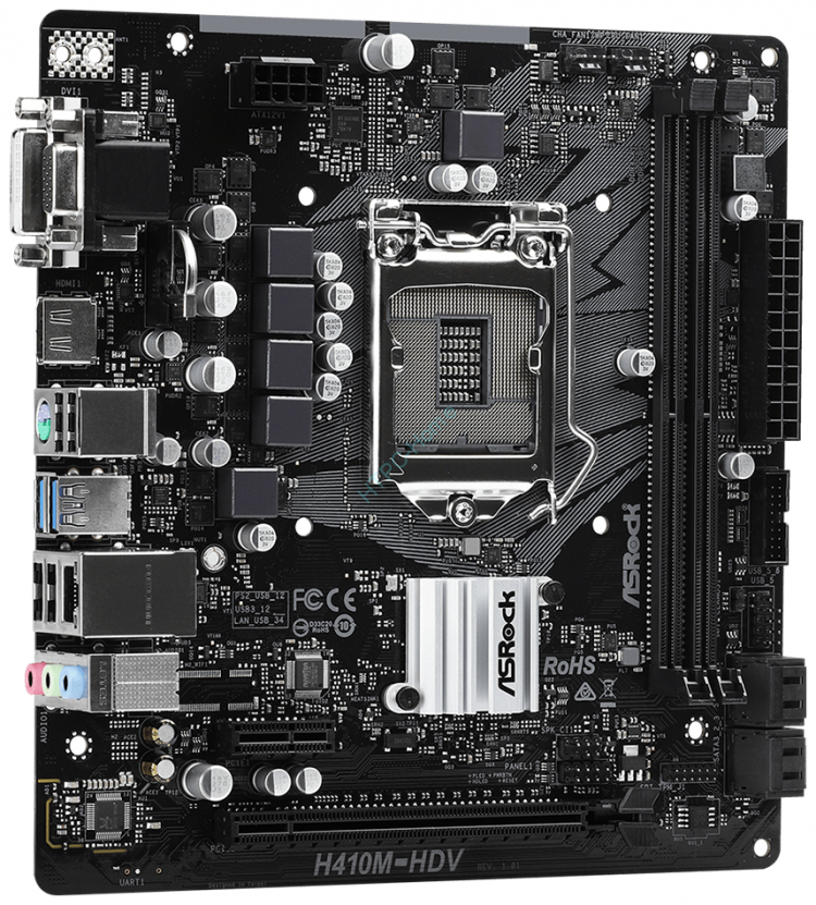 Материнская плата ASRock H470M-HDV MicroATX 2DDR4, купить по цене 5 100 ...