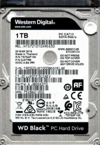 Жесткий диск 1Tb Western Digital 7K1000 HTS721010A9E630 2.5" 7200rpm 32Mb