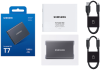 Внешний SSD 4Тб Samsung T7 Portable серый MU-PC4T0T фото 2 &mdash; HTPC-Home.ru