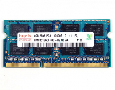 Оперативная память 4Gb Hynix HMT351S6CFR8C-H9 DDR3 1333 SO-DIMM 16chip — HTPC-Home.ru