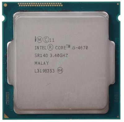 Процессор Intel Core i5-4670 3400MHz LGA1150 фото 1 — HTPC-Home.ru