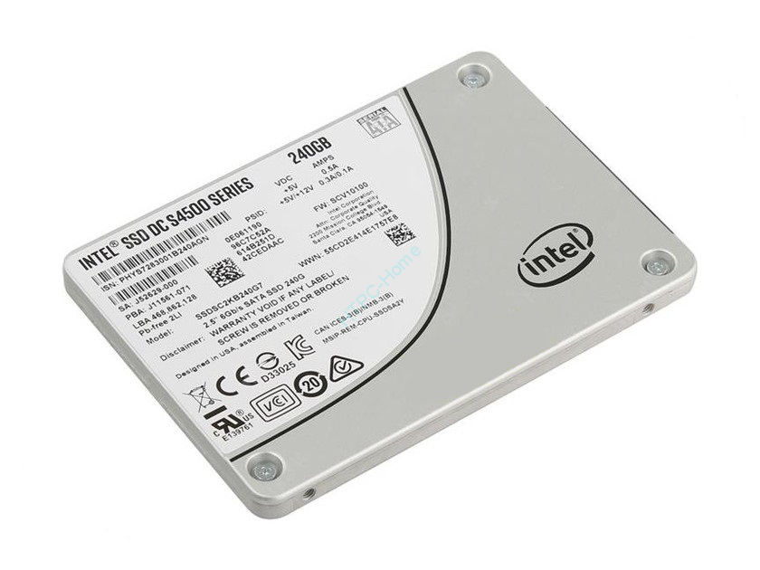 Твердотельный накопитель 240Gb SATA Intel DC S4500 Series SSDSC2KB240G701 2.5"  фото 1 — HTPC-Home.ru