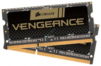 Оперативная память 8Gb (4Gbx2) Kit Corsair Vengeance CMSX8GX3M2A1600C9 DDR3 1600 SO-DIMM 