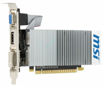 Видеокарта 512Mb MSI GeForce 210N210-TC1GD3H/LP 