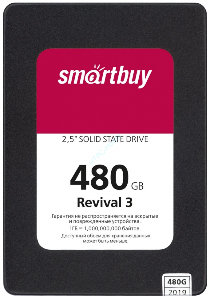 Твердотельный накопитель 480GB SmartBuy Revival 3 SB480GB-RVVL3-25SAT3 ...