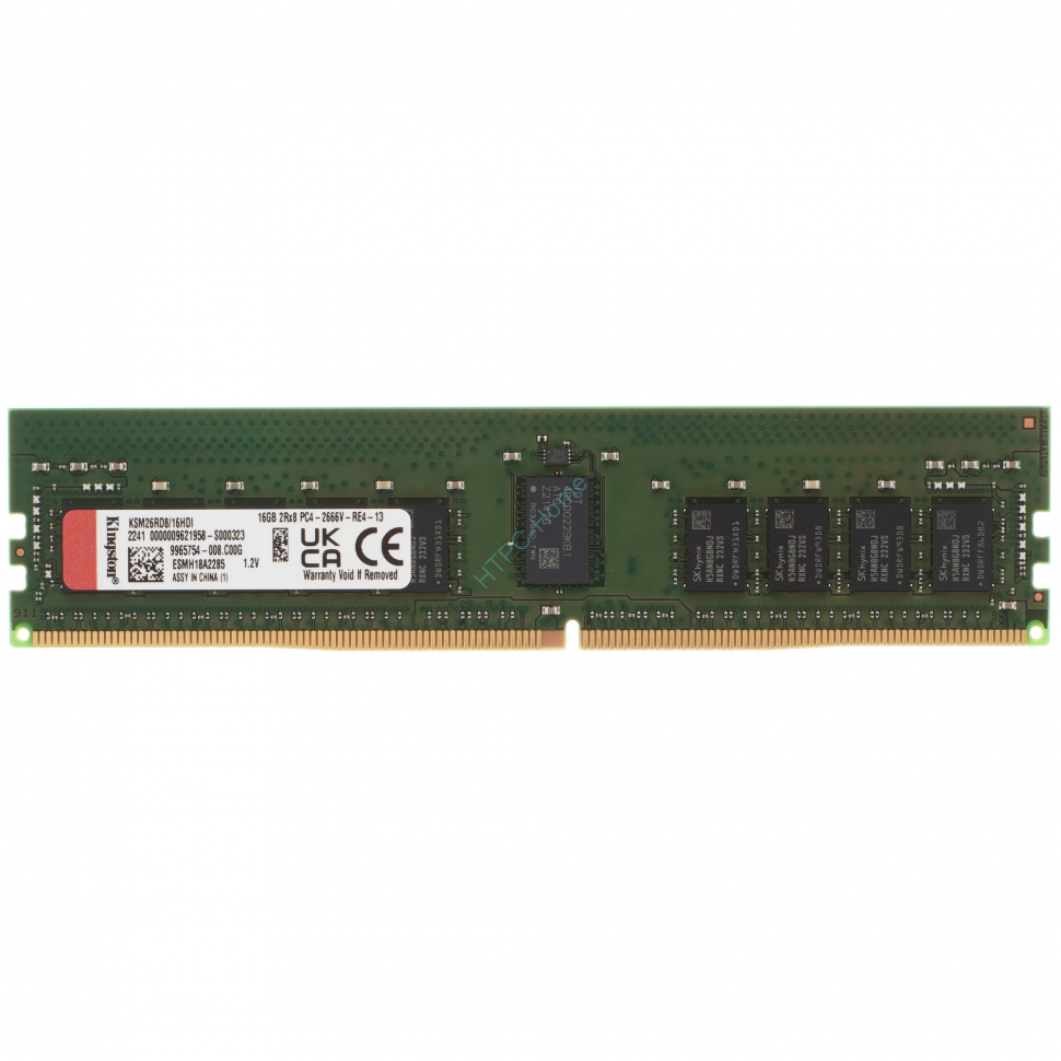 Оперативная память 16Gb Kingston KSM26RD8/16HDI DDR4 DIMM ECC REG фото 1 — HTPC-Home.ru