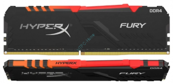 Оперативная память 16Gbx2 KIT HyperX Fury RGB HX436C17FB3AK2/32 DDR4 3644 DIMM